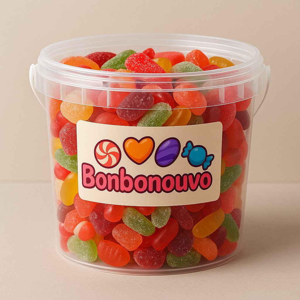 5,3 Kg de bonbons - Seau Pick'n'mix